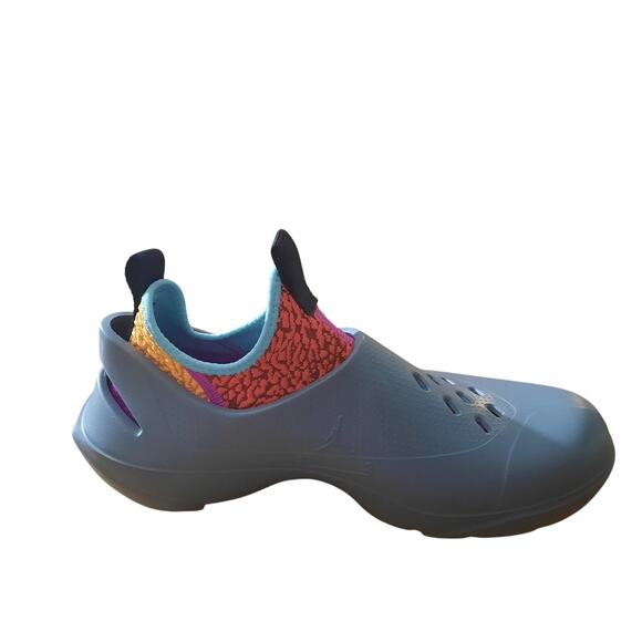 Air Jordan System .23 Cool Grey Gym Red Slip On Clogs Removable Bootie Size 9 - Picture 2 of 9